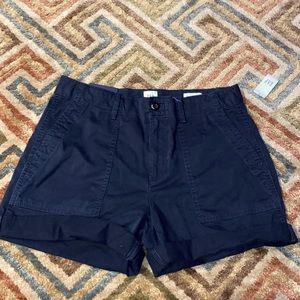 Gap 5” High Rise Khaki Short -Navy 6